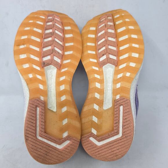 Saucony Freedom ISO Womens Running Shoes Purple/Orange Size 7.5 - Picture 7 of 8